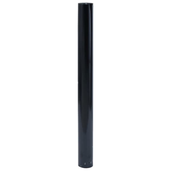vidaXL Fönsterfilm statisk frostad frostad svart 90x2000 cm PVC