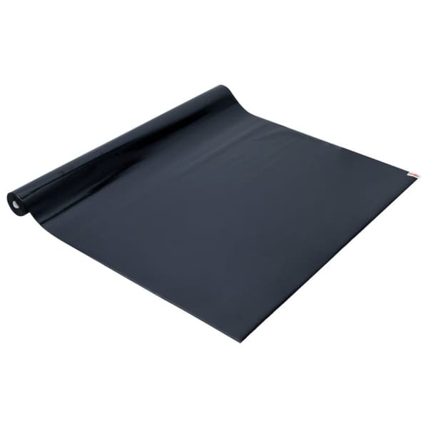 vidaXL vinduesfolie 90x2000 cm statisk PVC matteret sort