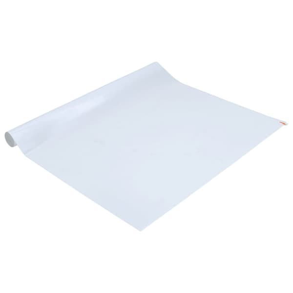 vidaXL Staattinen ikkunakalvo himmeä läpinäkyvä valk. 45x2000 cm PVC