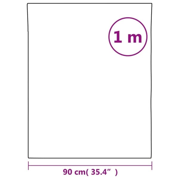 vidaXL Itsekiinnittyvät peilikalvot 2 kpl 90x100 cm PET
