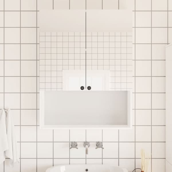vidaXL Itsekiinnittyvät peilikalvot 2 kpl 45x100 cm PET