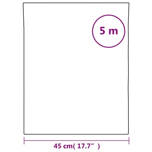 vidaXL vinduesfolie 45x500 cm statisk PVC matteret transparent grå