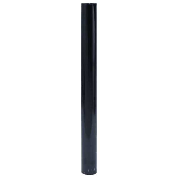 vidaXL Staattinen ikkunakalvo himmeä musta 60x1000 cm PVC