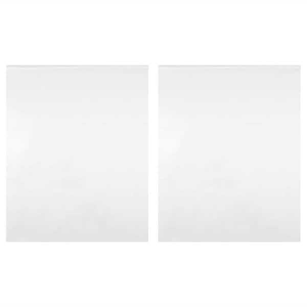 vidaXL spejlfolie 2 stk. 90x150 cm selvklæbende PET