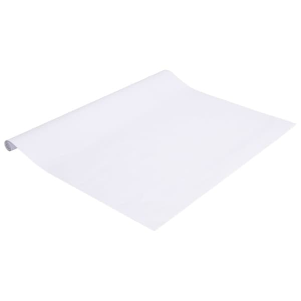 vidaXL Fönsterfilm frostad vit 90x2000 cm PVC