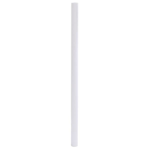 vidaXL Fönsterfilm frostad vit 90x2000 cm PVC