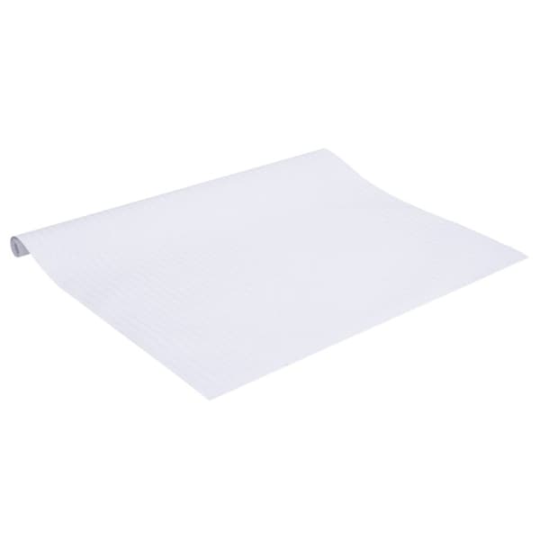 vidaXL Fönsterfilm frostad randig design 45x1000 cm PVC