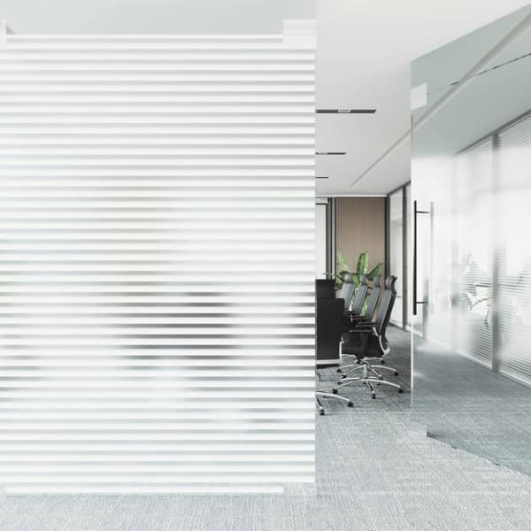 vidaXL vinduesfolie 45x500 cm PVC persienne matteret