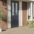 Miniatyrbillede 2 af 8: vidaXL vinduesfolie 45x500 cm PVC persienne matteret