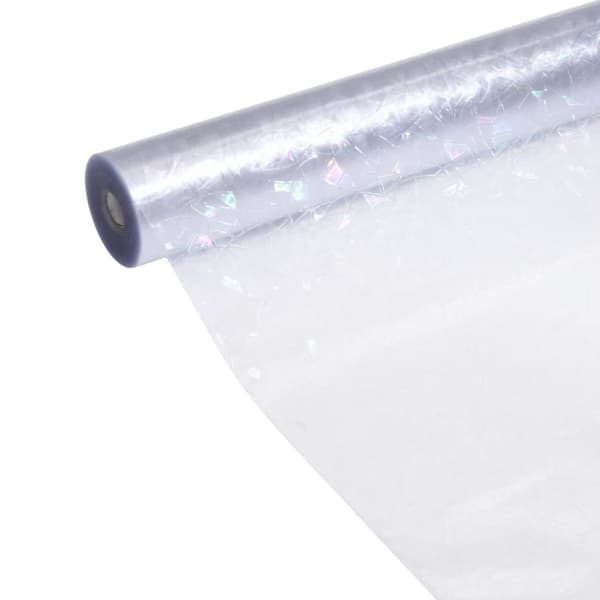 vidaXL vinduesfolie 45x500 cm PVC 3D-regnbuemønster matteret
