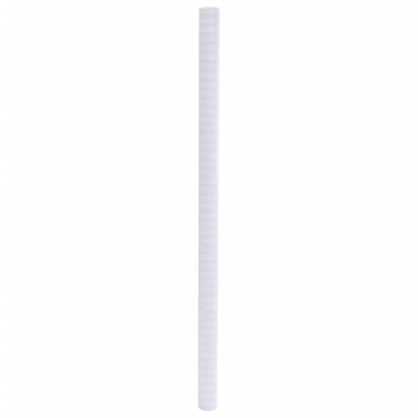 vidaXL Ikkunakalvo himmeä raidallinen 45x500 cm PVC