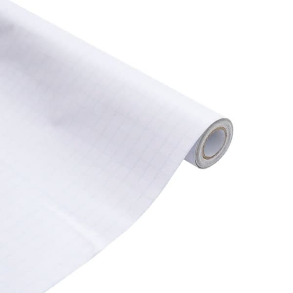 vidaXL Vindusfilm frostet grå 60x2000 cm PVC