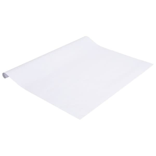 vidaXL Fönsterfilm frostad vit 45x1000 cm PVC