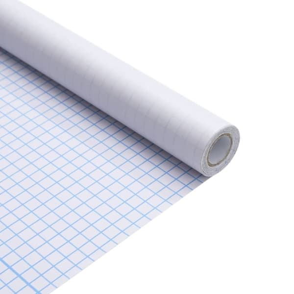 vidaXL Vindusfilm frostet hvit 60x500 cm PVC
