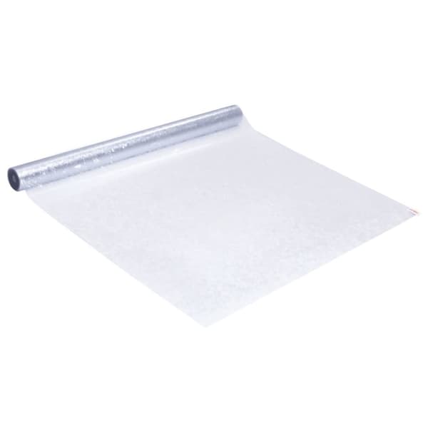 vidaXL Fönsterfilm frostad 3D regnbågsmönster 90x500 cm PVC