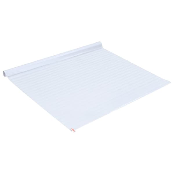 vidaXL Fönsterfilmer 2 st frostat persiennmönster PVC
