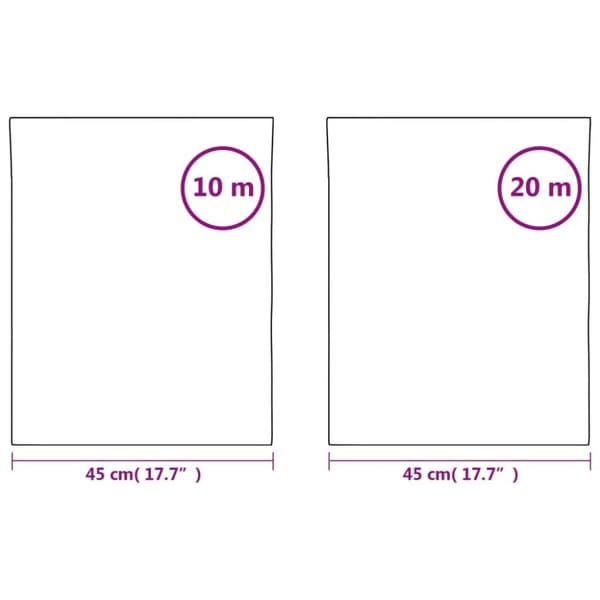 vidaXL Fönsterfilmer 3 st statisk frostad transparent vit PVC