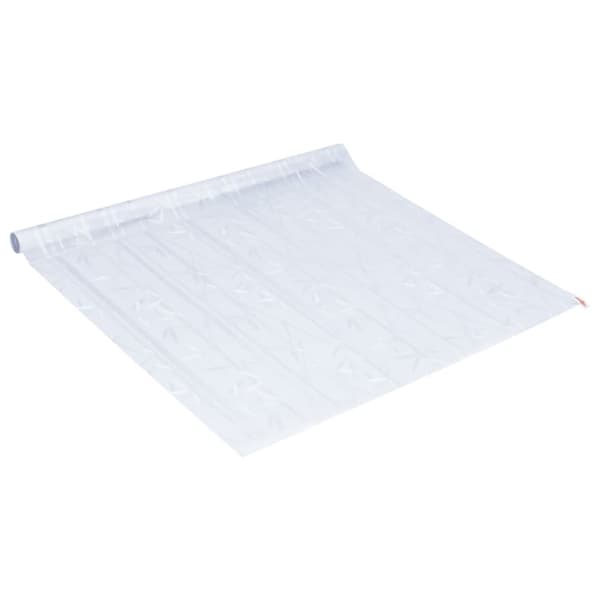 Fönsterfilmer 2 st frostat bambumönster PVC