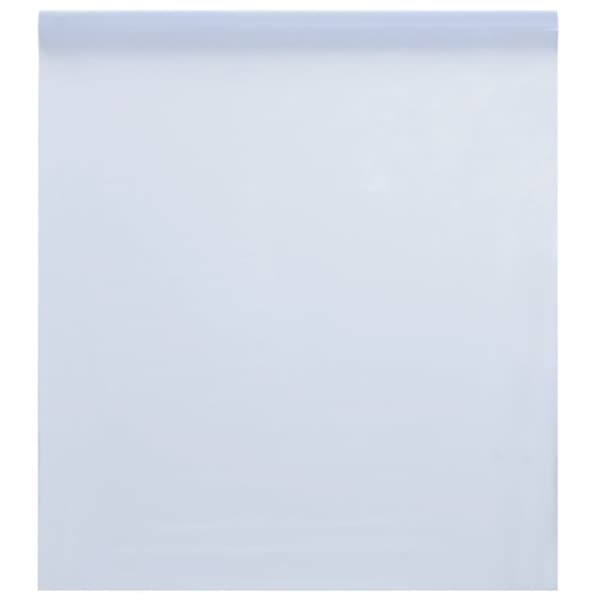 Fönsterfilmer 3 st statisk frostad transparent vit PVC