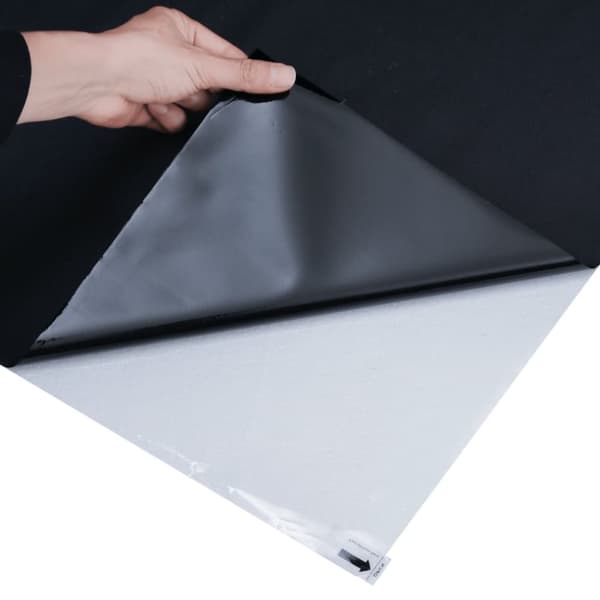 Fönsterfilm statisk frostad frostad svart 45x2000 cm PVC