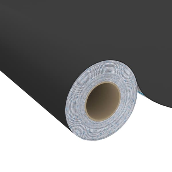 vidaXL Dekorplast 2 st svart 500x90 cm PVC -  Fönsterfilm