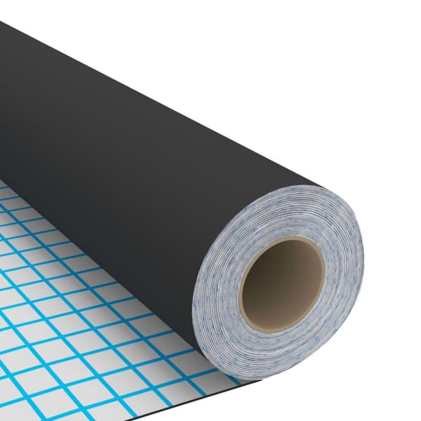 vidaXL Dekorplast 2 st svart 500x90 cm PVC -  Fönsterfilm