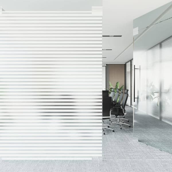 vidaXL vinduesfolie 90x500 cm persienne PVC matteret -  Vinduesfilm