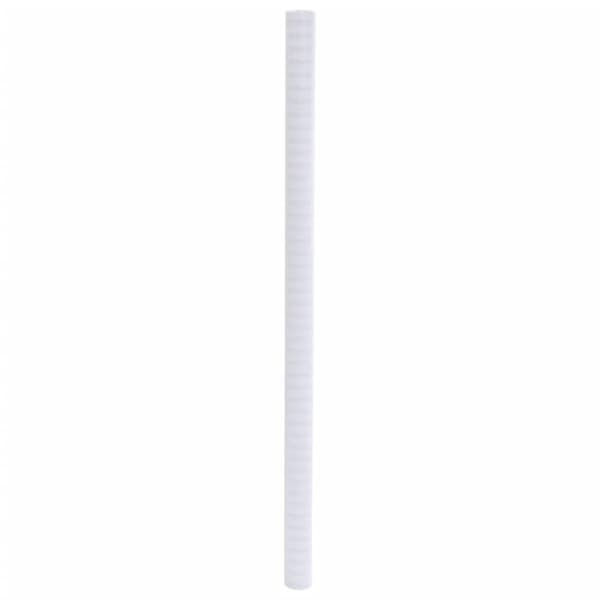 vidaXL Fönsterfilm frostad randig design 60x2000 cm PVC -  Fönsterfilm