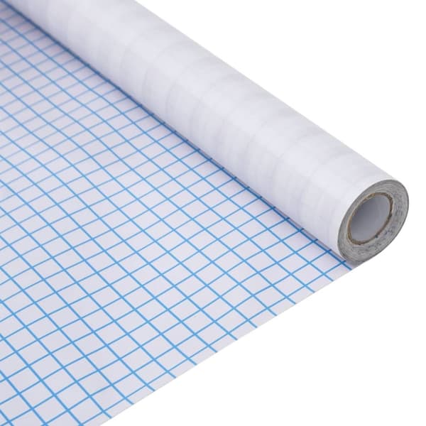 vidaXL Fönsterfilm frostad randig design 60x2000 cm PVC -  Fönsterfilm