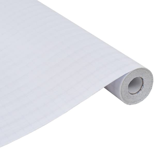 vidaXL vinduesfolie stribet PVC matteret -  Vinduesfilm