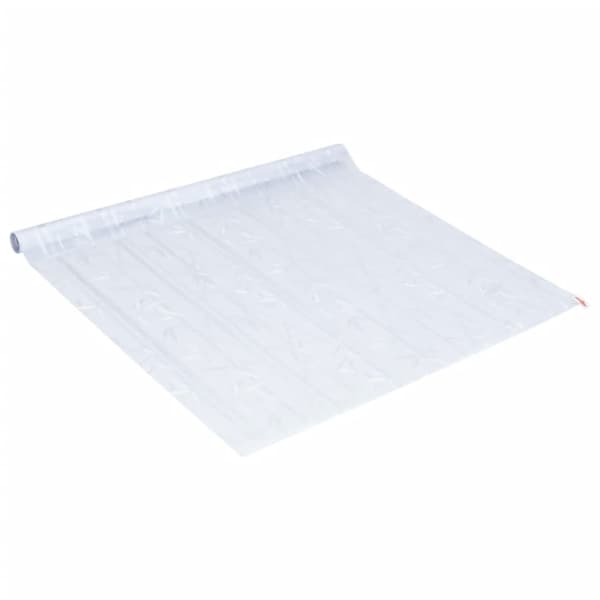 vidaXL Fönsterfilmer 2 st frostat bambumönster PVC - Fönsterfilm