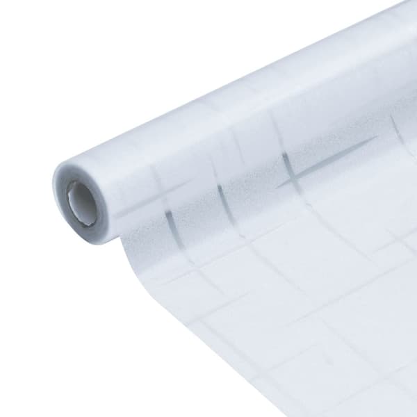 vidaXL Fönsterfilm frostad stjärnmönster 90x500 cm PVC -  Fönsterfilm