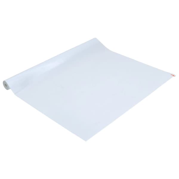 The Living Store Fönsterfilm statisk frostad transparent vit 90x1000 cm PVC -  Fönsterfilm