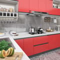 Miniatyrbild 2 av 6: Fönsterfilm - Living Dekorplast 2 st röd 500x90 cm PVC