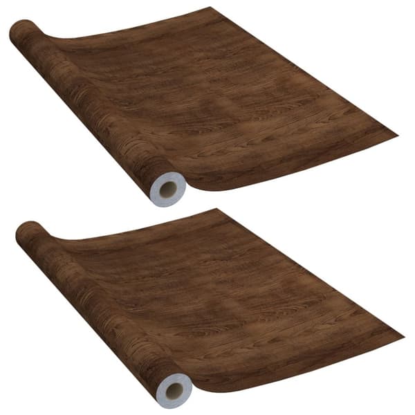 Dörrfolie 2 st mörk ek 210x90 cm PVC - Dörrfolie - Dörr Folie - Home & Living