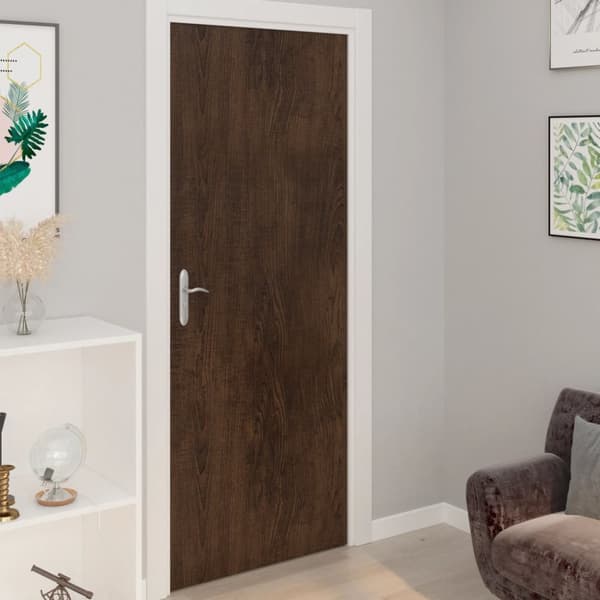 Dörrfolie 2 st mörk ek 210x90 cm PVC - Dörrfolie - Dörr Folie - Home & Living