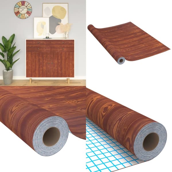 Dekorplast akaciaträ 500x90 cm PVC - Möbelfolie - Möbelfolier - Home & Living