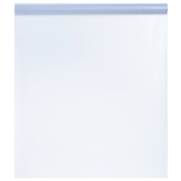 Fönsterfilm statisk frostad transparent grå 90x2000 cm PVC