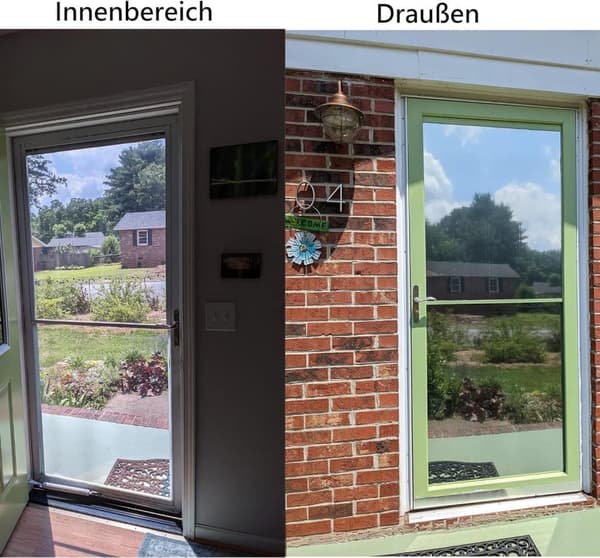 Solbeskyttelse og UV-beskyttelse selvklæbende vinduesfilm, spejlreflekterende design til beskyttelse af privatlivets fred