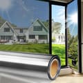 Miniatyrbild 1 av 8: 0,45×10m Självhäftande fönsterfilm för solskydd och UV-skydd, skyddar integritet och blockerar värme och UV-strålning