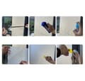 Miniatyrbild 6 av 6: Lollanda Solskyddsfilm för glas med värmeisolering och integritet, ensidig sikt, självhäftande mörkläggande transparent fönsterfilm