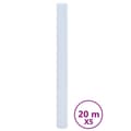 Miniatyrbild 2 av 2: Fönsterfilmer 5 st statisk frostad transparent vit PVC