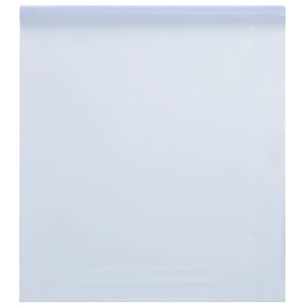 Fönsterfilm statisk frostad transparent vit 60x1000 cm PVC