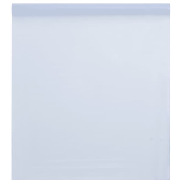 Fönsterfilm statisk frostad transparent vit 45x2000 cm PVC