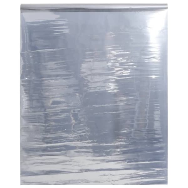 Fönsterfilm statisk reflektiv effekt silver 90x2000 cm PVC