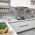 Miniatyrbild 1 av 2: Dekorplast 2 st vit 500x90 cm PVC