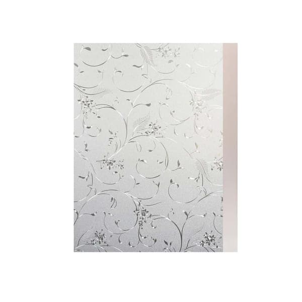 Lollanda Ogenomskinlig självhäftande fönsterfilm, integritetsskyddsfilm, 90 % UV-skydd 45 cm x 200 cm