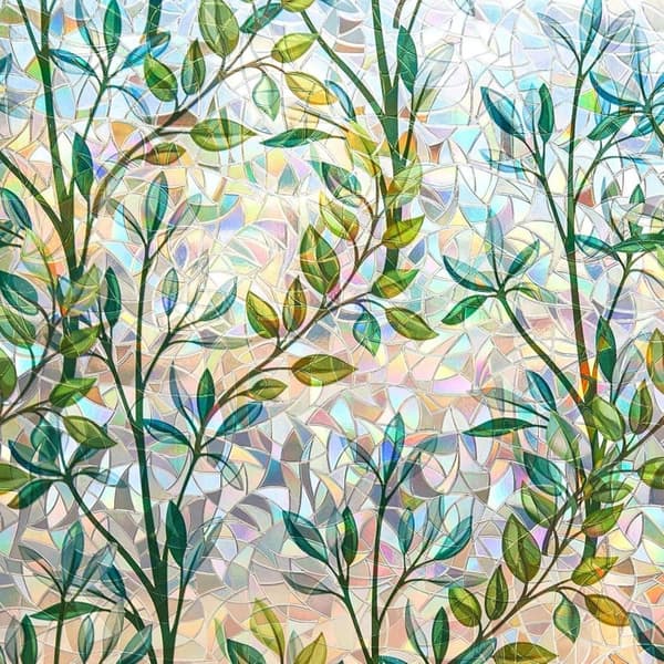 OBOSOE-ikkunakalvon yksityisyyden suojakalvo – 3D-staattinen lasikalvo ilman liimaa UV-suojalla 60x200cm
