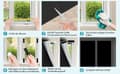 Miniatyrbillede 6 af 6: Lollanda Blackout rullegardin – solbeskyttelse og varmeisolering uden huller, 100% mørklægning og UV-beskyttende gardin