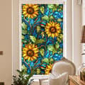 Miniatyrbild 8 av 9: OBOSOE Solros Fönsterfilm 2-pack – Statisk Insynsskydd & UV-skydd för Badrum 45×100 cm